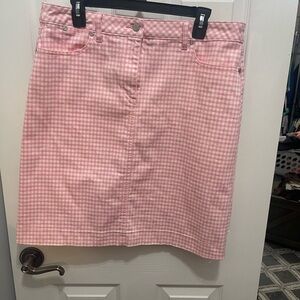 Talbots Pink Knee-Length Pencil Skirt for Casual Wear